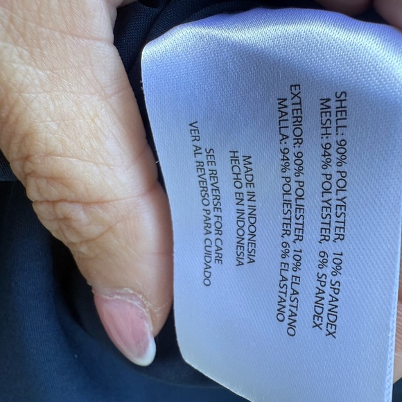 Orvis Women's Textured Navy Mini Skirt - Picture 11 of 12